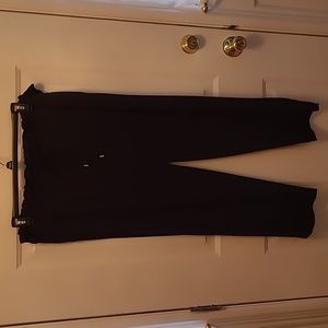 Melissa Paige PXL Black dress pants, elastic waist with drawstring, roomy fit.